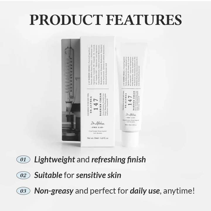 SKEEN - Wholesale Facial Moisturizer - Dr.Althea 147 Barrier Cream 50ml3