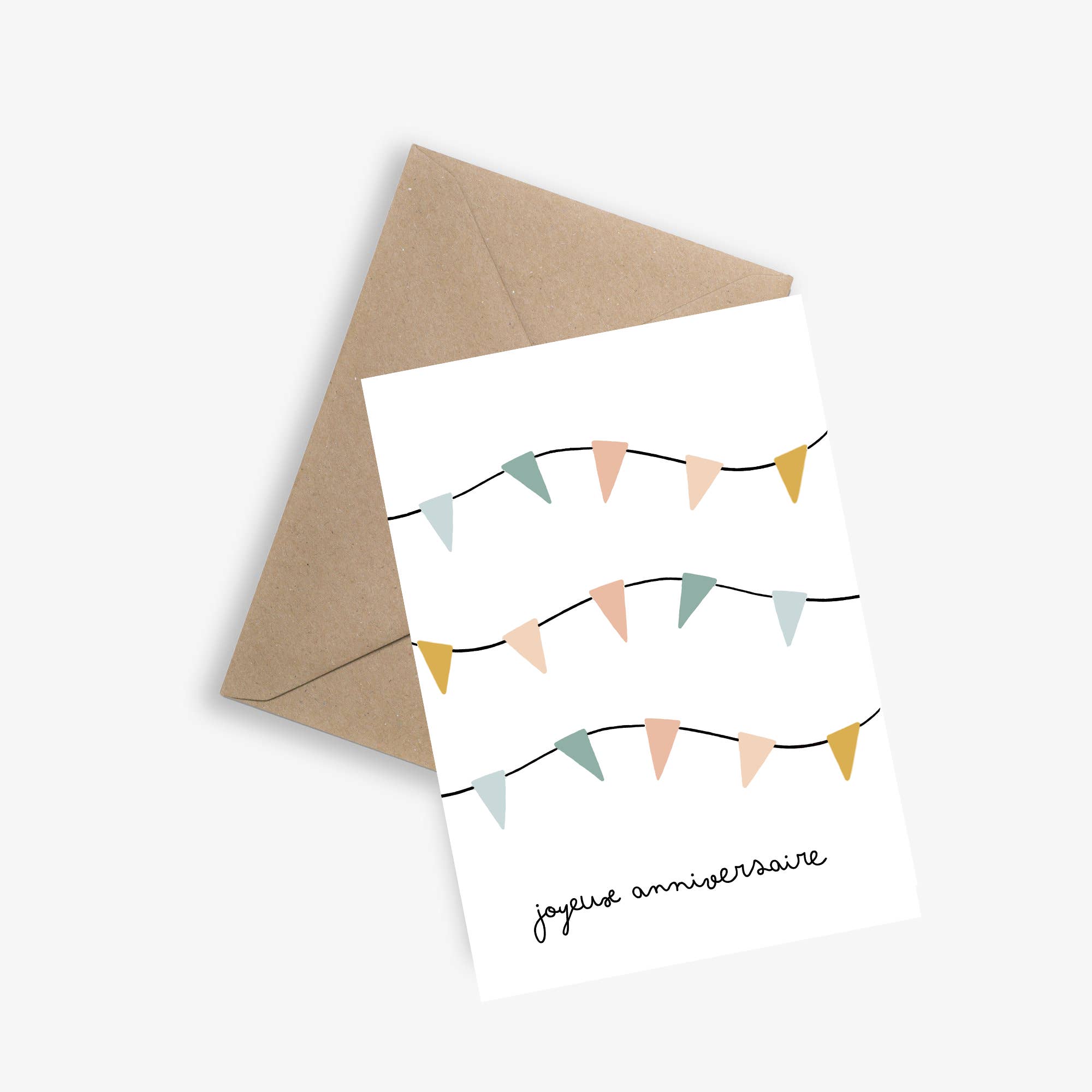 LE PAPIER GRAPHIQUE - Wholesale Anniversary Card - Happy Birthday - Simple Card