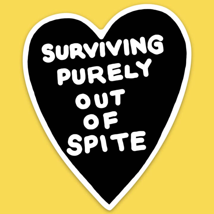 Wicked Clothes - Wholesale Sticker - 'Purely Spite' Sticker