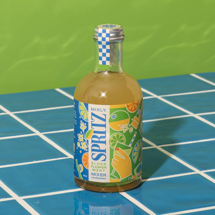 Mixly - Wholesale Cocktail Mix/Syrup - Elderflower Mint Spritz Mixer