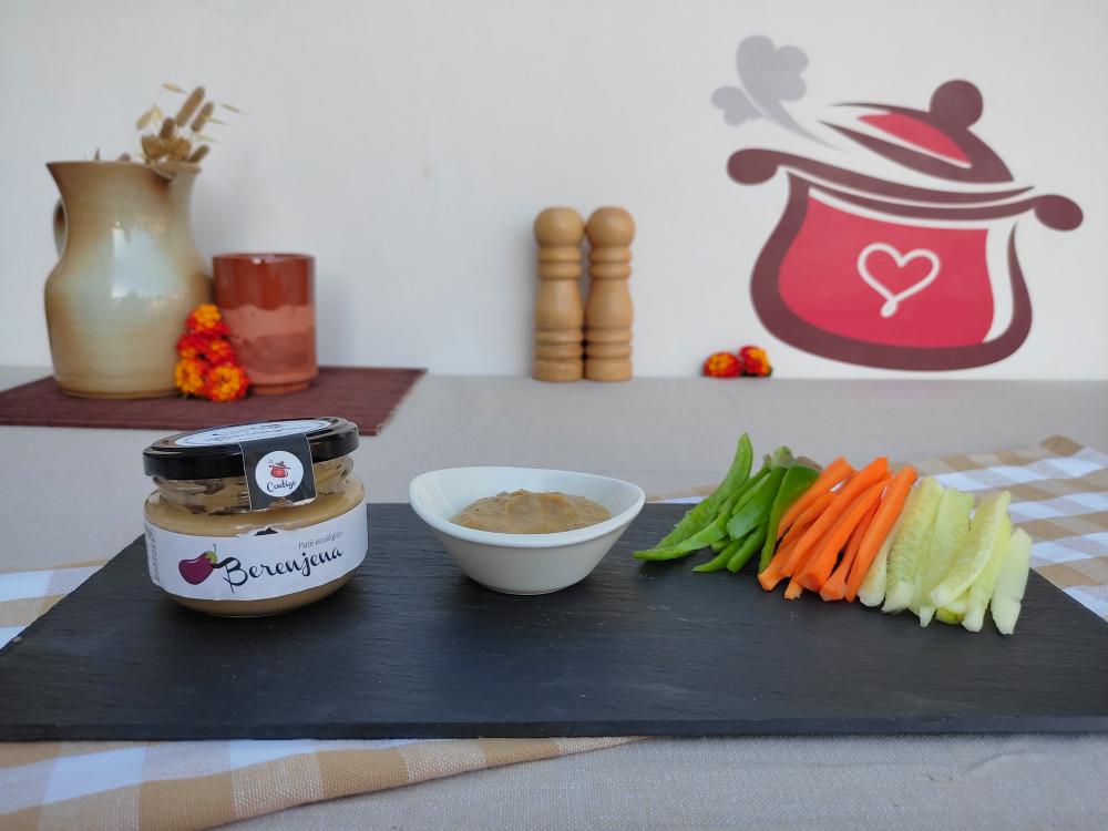 ConservasContigo - Wholesale Tapenade - Organic eggplant pate 120g1