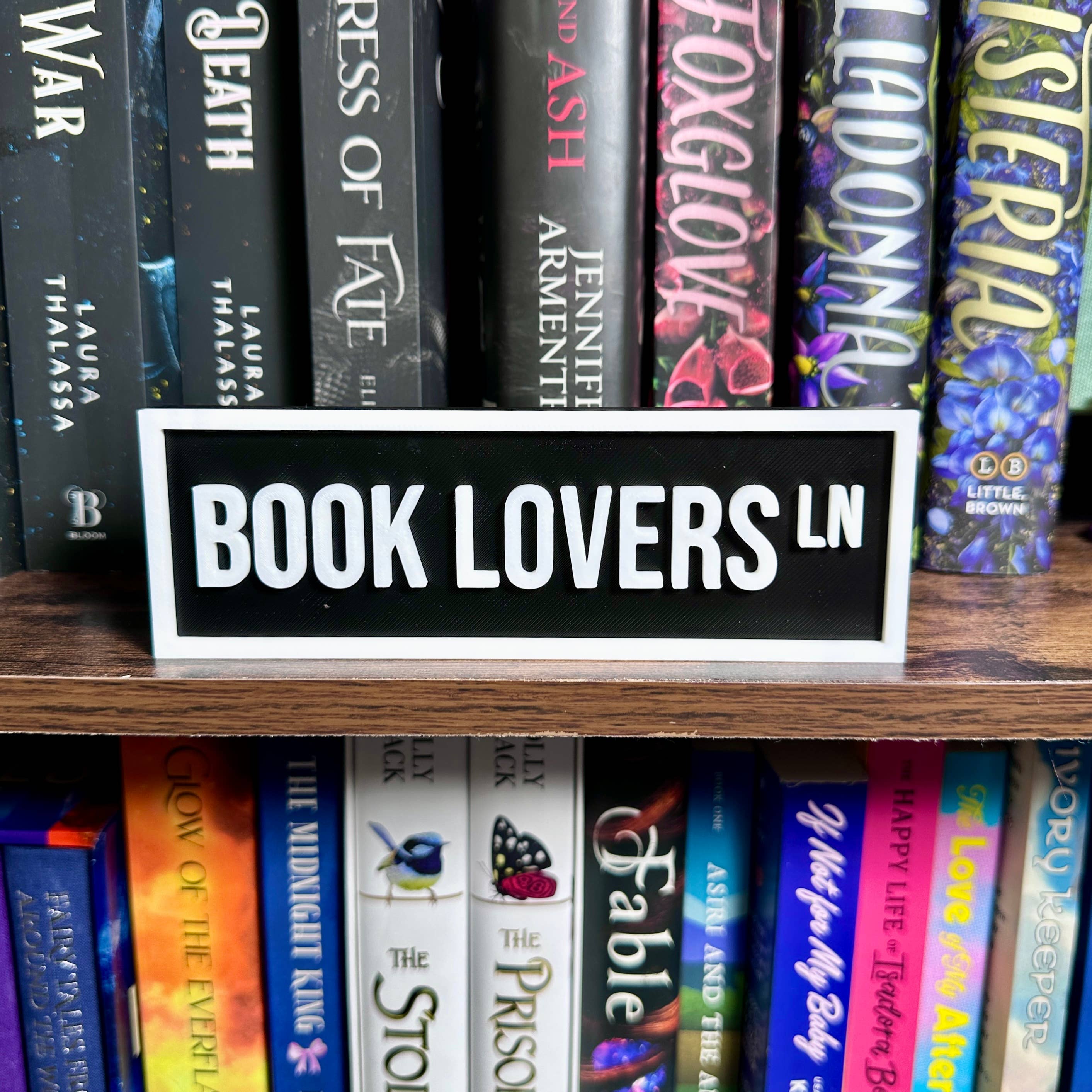 The Crafted Nook – wholesale Sign – Book Lovers Street Sign | Bookshelf Decor7