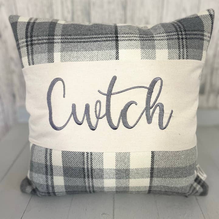 Lizzie Dixon Designs - Wholesale Throw/Decorative Pillow - Wool Touch Cwtch Cushion- Cwtch Panel Cushion,