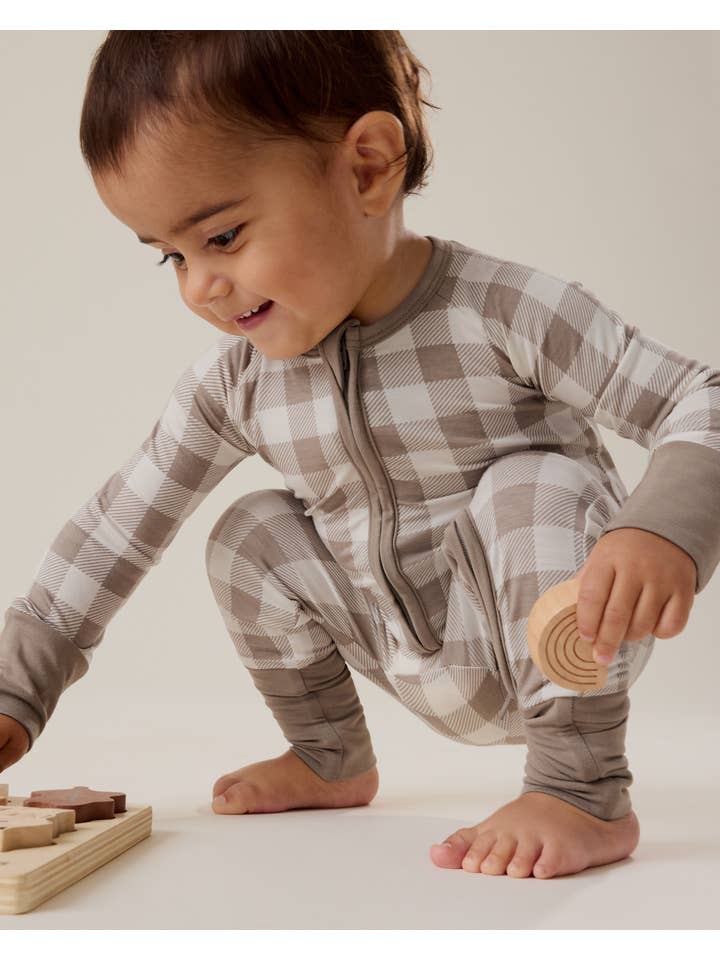 Kindred Bravely - Wholesale Sleepsuit - Baby - Bamboo Baby Pajama Holiday Print15