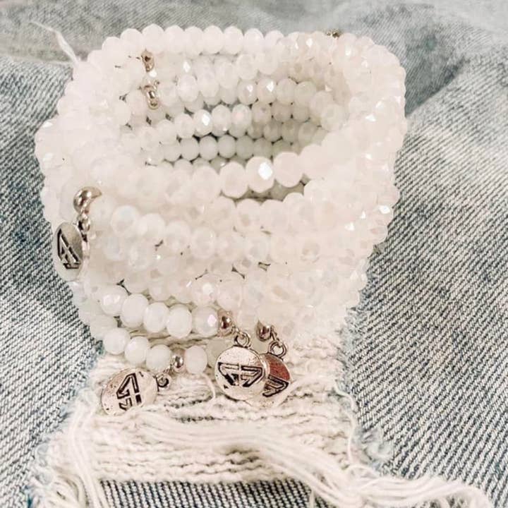 Pelican Bay salty stacker 6mm bracelet for wholesale by Game Face Team Shop