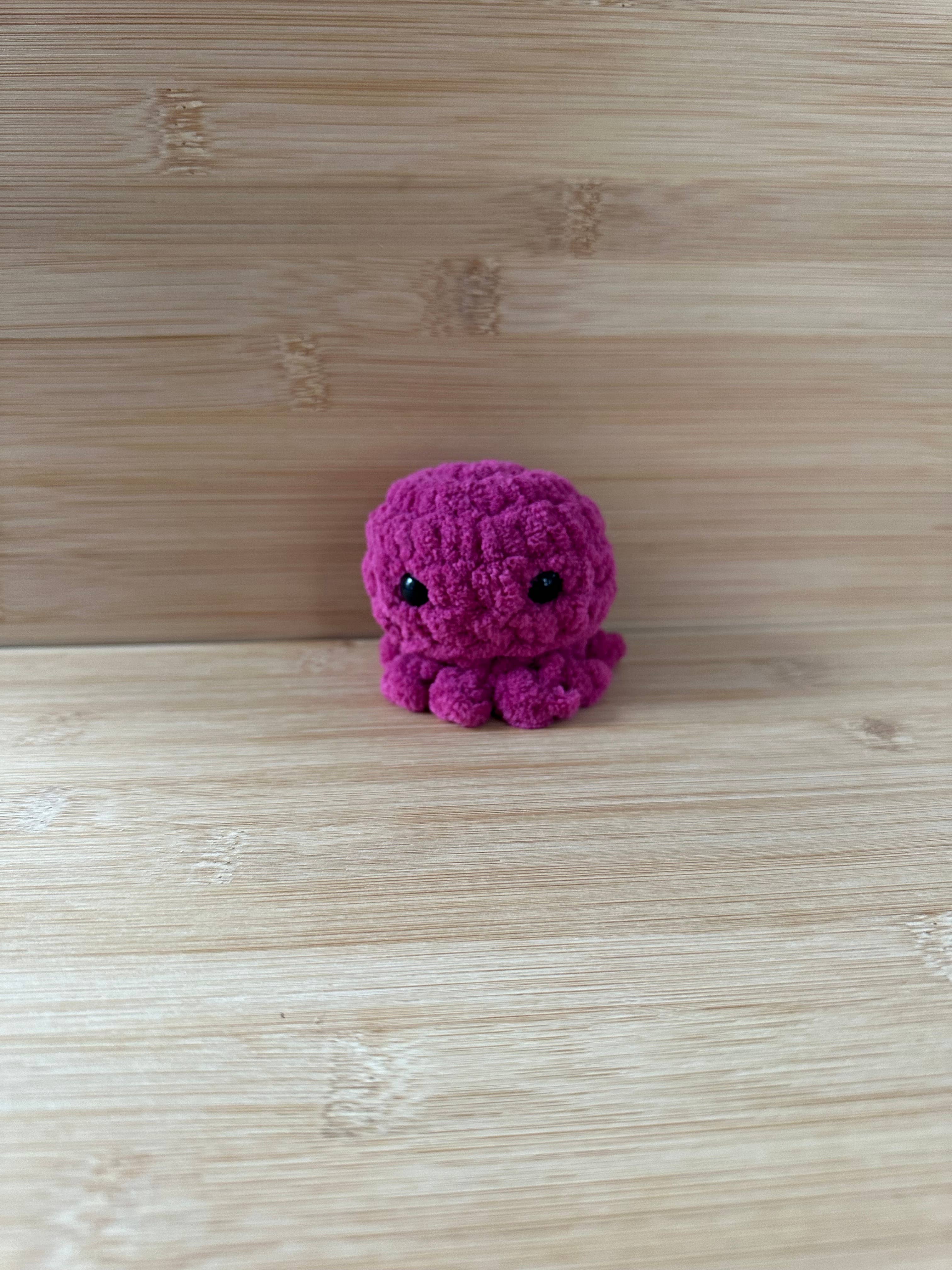 Cool Beanz Crochet - Venta al por mayor Peluche - Niños y bebés - Pulpo de ganchillo para llevar en el bolsillo - Colores surtidos/sorpresa5