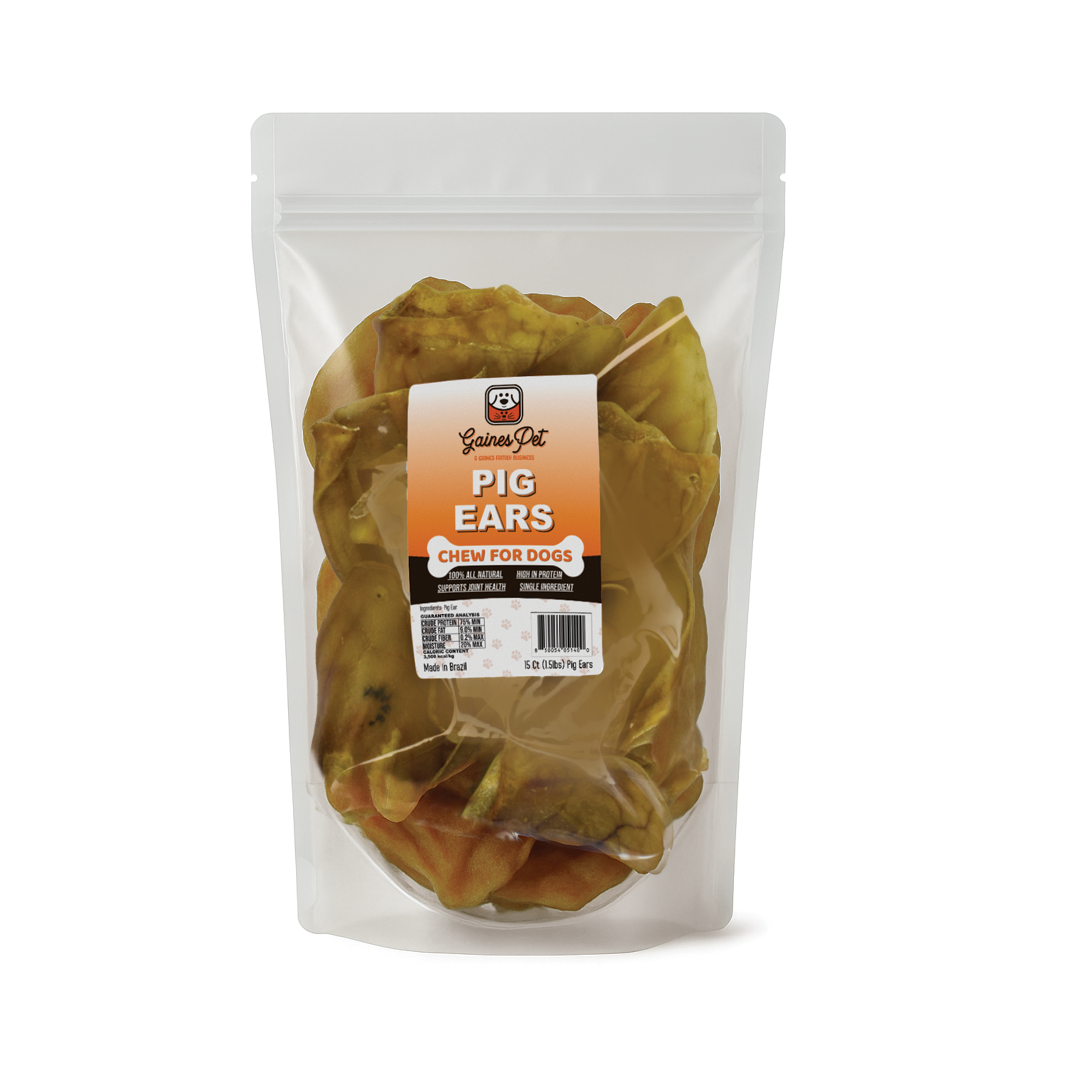 Gaines Family Farmstead - Wholesale Pet Treats - Dog - Pig Ears1