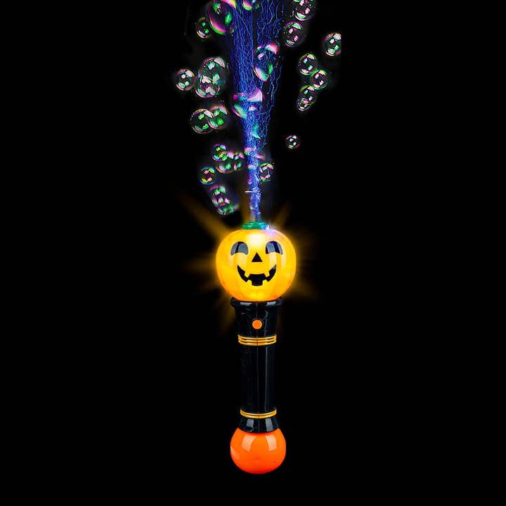 La Luna Bella - Toys - Wholesale Light-Up Toy - Kids & Baby - 12" PUMPKIN LIGHT-UP BUBBLE BLOWER LLB Light-up Toys5