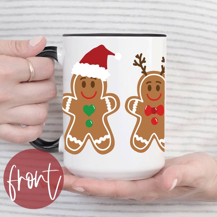 Baking Spirits Bright Personalized Christmas Latte Mug 16 oz White
