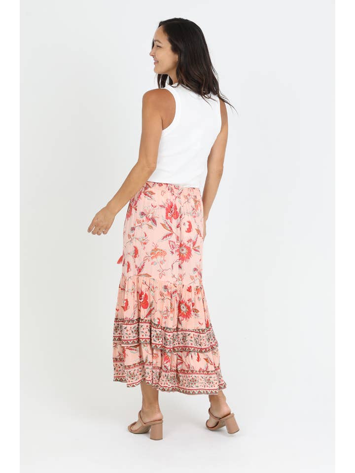 Nostalgia - Venta al por mayor Falda - Mujer - MAXI FALDA ESTAMPADA E6E87-A7306