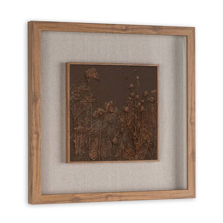 Tawny Floweret II, Shadow Box for wholesale by Vertuu Design Inc.