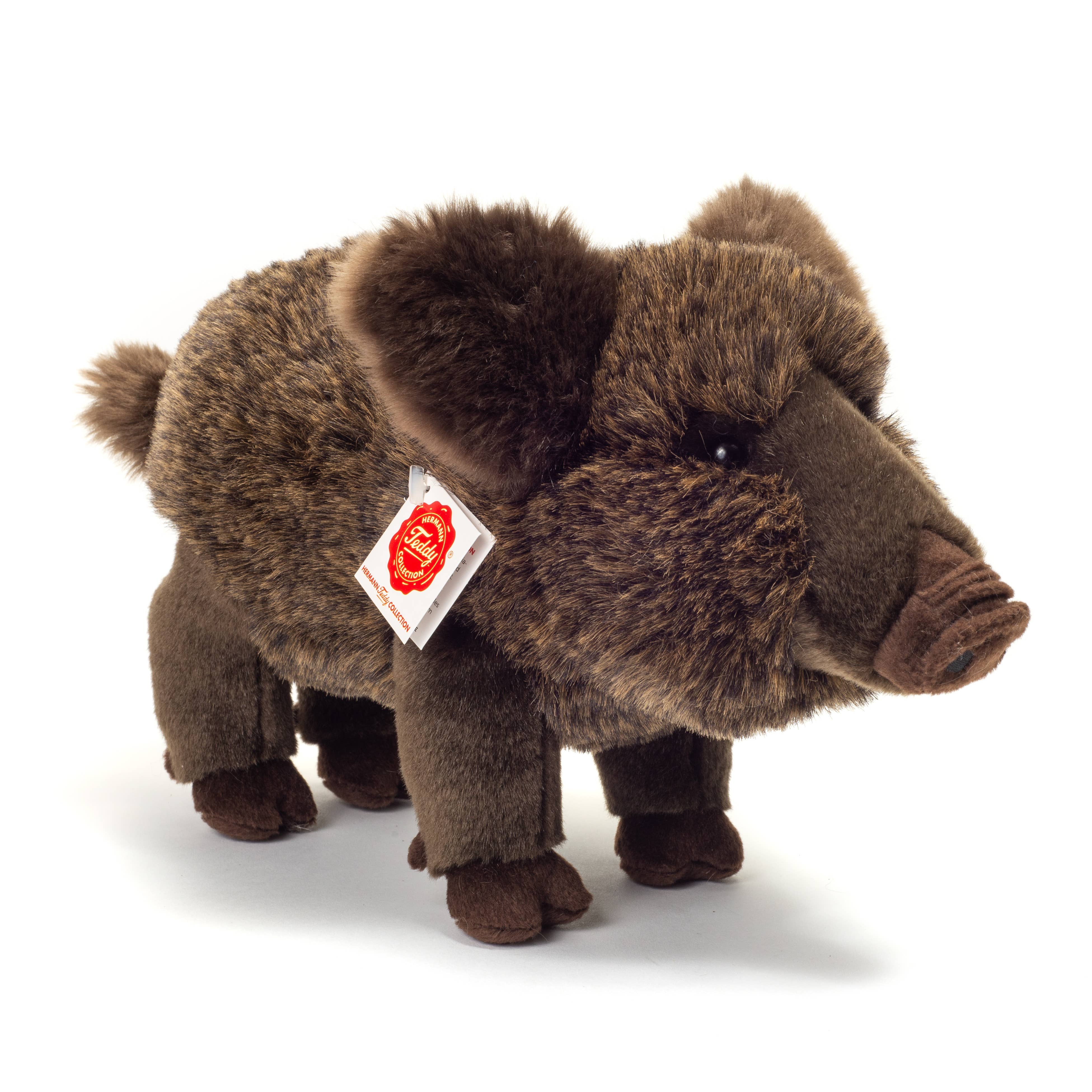 Teddy Hermann - Wholesale Stuffed/Plush Toy - Kids & Baby - Wild boar 30 cm - plush toy - soft toy1