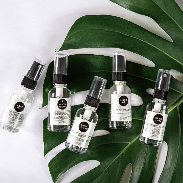 Essential Oil Mists for wholesale by Gold Drop Society
