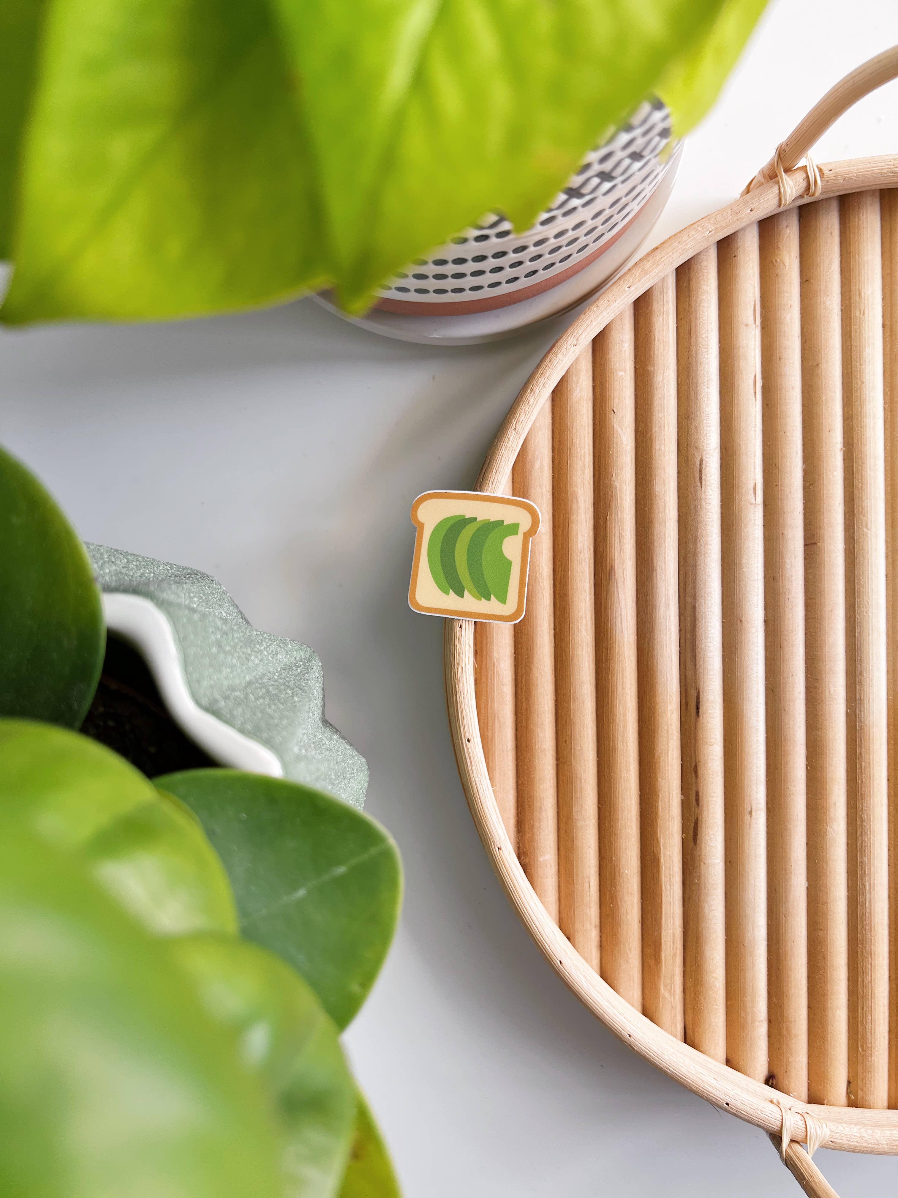 Matcha Paper Co. - Wholesale Sticker - Tasty Toast Vinyl Sticker Pack2