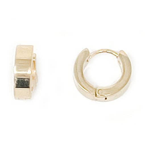 Non-Tarnish Gold Filled Gold Huggie Earrings for wholesale by PowerBeads by jen