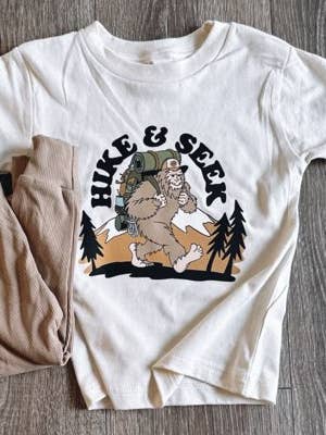 Hide & Seek graphic tee for wholesale by AK CLOTHING COMPANY, LLC