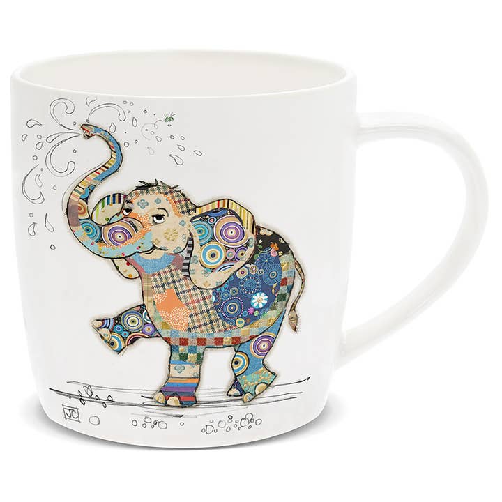 Joe Davies - Wholesale Coffee Mug - Bug Art Mug Eddie Elephant
