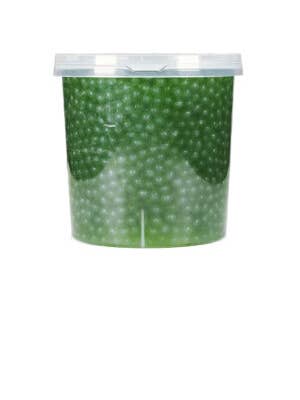 Kiwi Popping Boba for wholesale by Fresh Boba & Teas