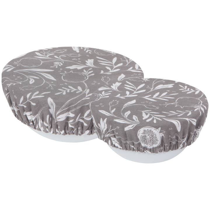 Now Designs by Danica - Wholesale Food Storage Wrap/Bag - Pomegranates Bowl Covers Set of 2
