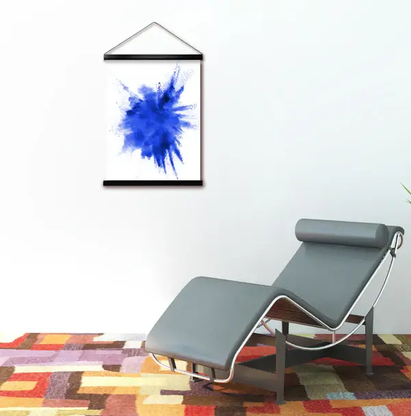 Close Up GmbH - Venta al por mayor Marcos de fotos - Tiras negras para póster de 41 cm (par) con cordón para colgar4