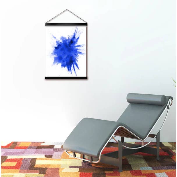 Close Up GmbH - Venta al por mayor Marcos de fotos - Tiras negras para póster de 41 cm (par) con cordón para colgar4