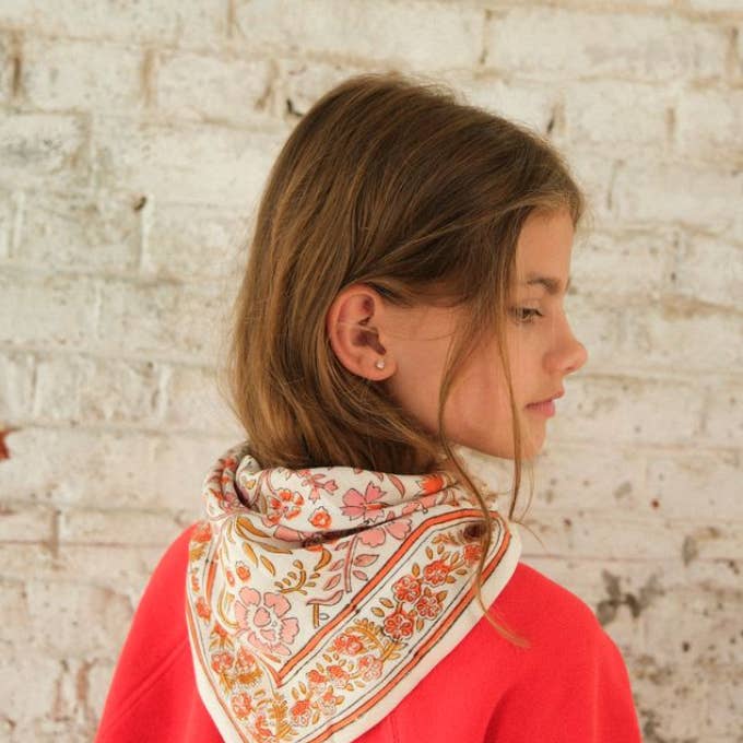 SO FAMILY - Wholesale Scarf - Kids - Baby, Child Scarves Delhi Brick 50 cm