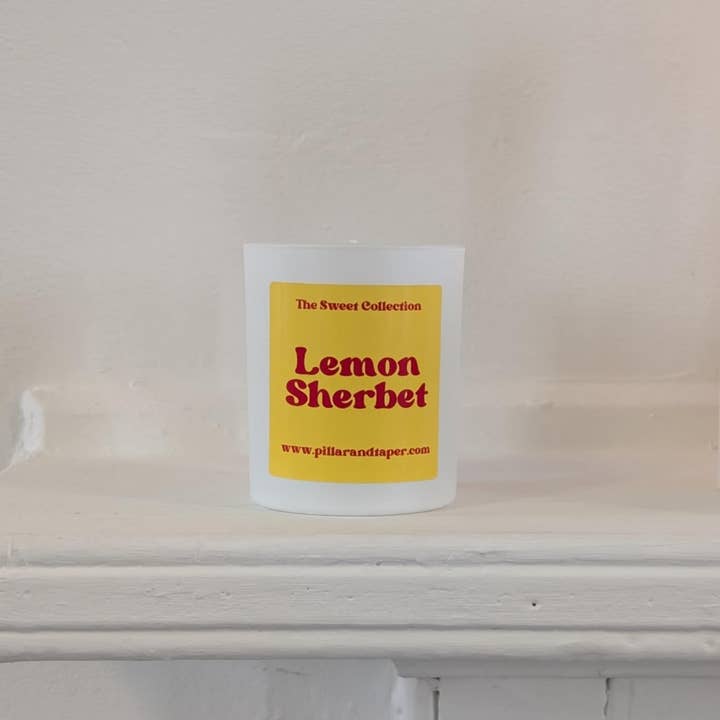 Sorbete de limón para venta al por mayor de Pillar and Taper