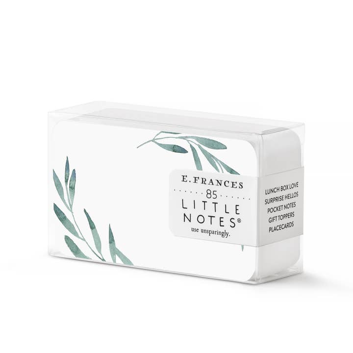 E. Frances Paper - Wholesale Stationery/Notecard Set - Olive Branch Little Notes®