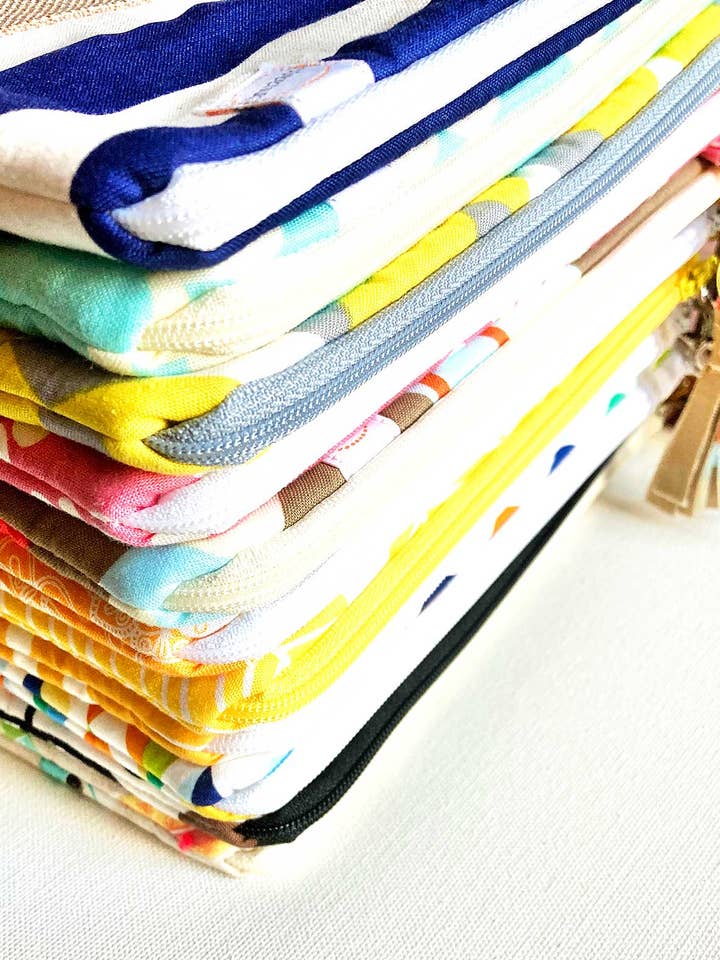 ZIPPER BAG. Wallet purse ZIP POUCH. Essential oil storage. for wholesale by edeenut