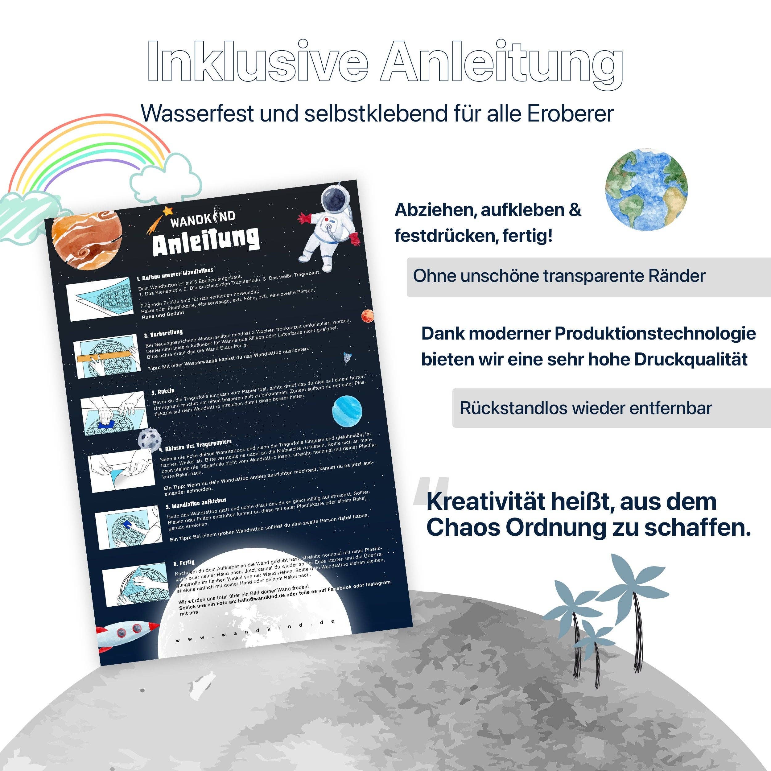 WANDKIND - Vendita all'ingrosso Decorazione da parete - Bambini e neonati - Set di adesivi murali farfalle V2103