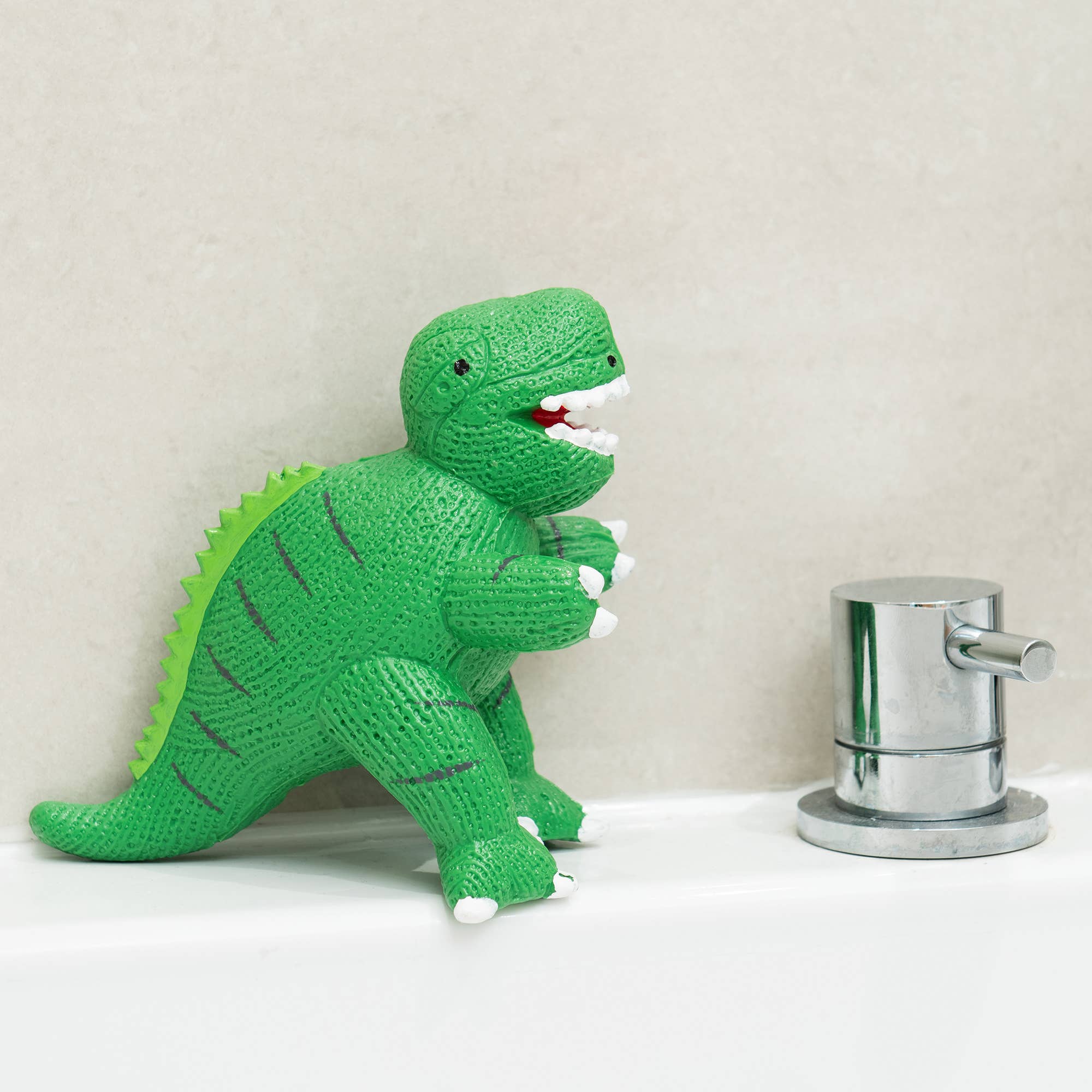 Best Years Ltd – wholesale Bath toy – Baby – Natural Rubber Green T Rex Dinosaur Toy, Bath Toy, Teether6
