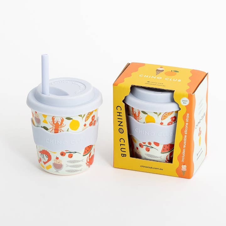 Chino Club - Wholesale Drinking Glass/Cup - Kids & Baby - Amalfi Kids Keep Cup 8oz