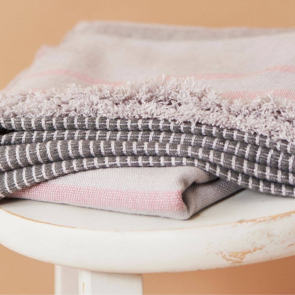 Variously - Vente Plaids - Couvre-lit en étain en coton biologique10