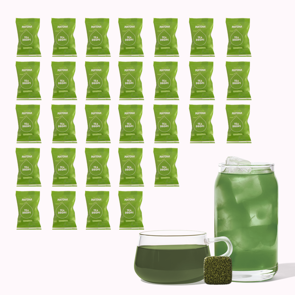 Tea Drops - Vente Café glacé/infusion à froid - Matcha Thé vert en portions individuelles - Sachet économique de 30 unités1