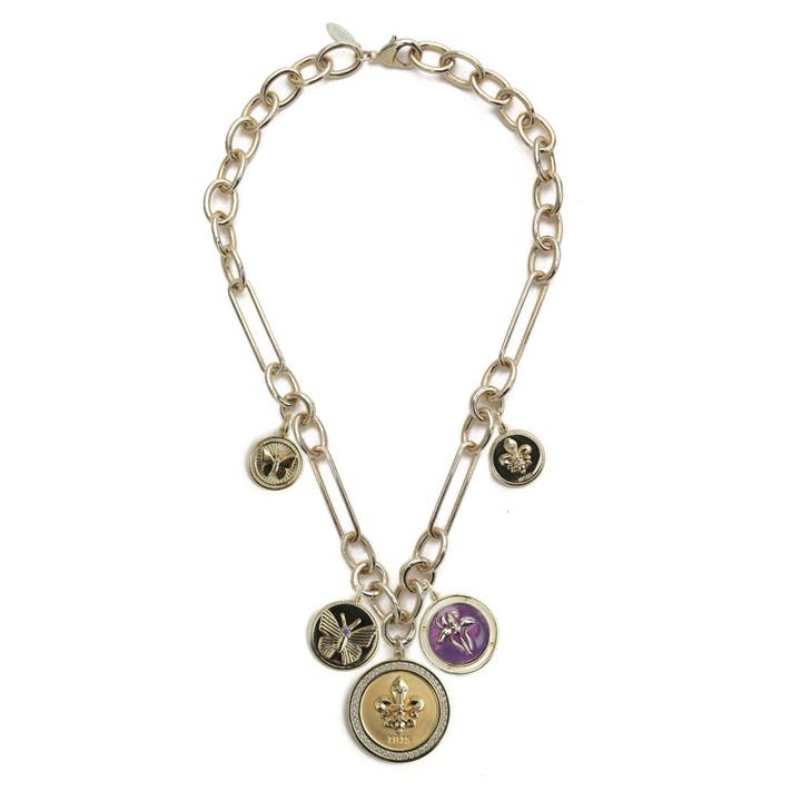 Rahya Jewelry Design – Engroshandel Led/kæde halskæde – Iris St. Charles halskæde - kun kæde