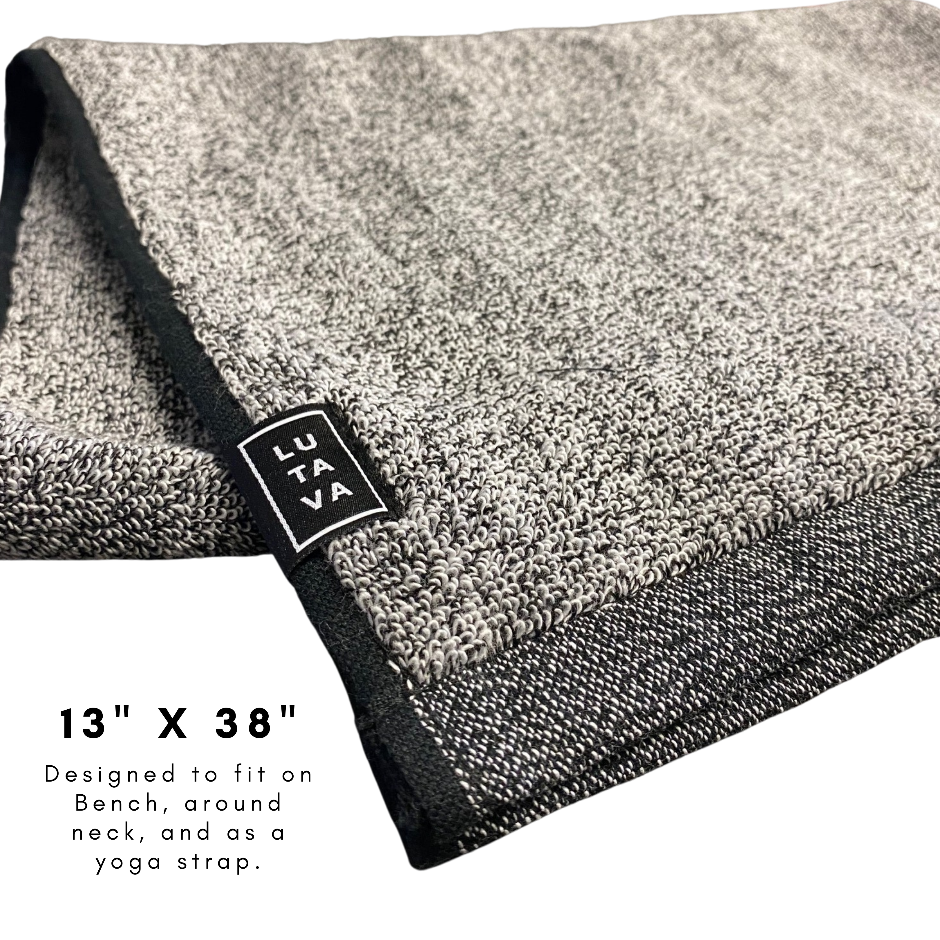 Lutava - Wholesale Sports Towel - Charcoal Activated Fitness Towel2