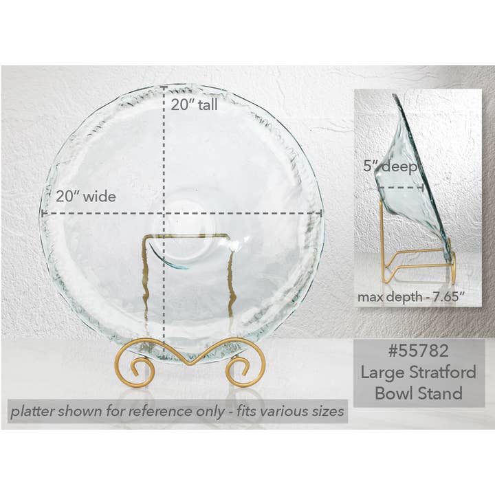 Tripar International - Wholesale Easel - Large Stratford Metal Bowl Easels9