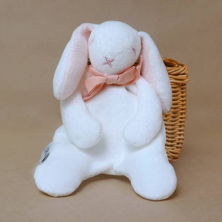 Mini Naninha Coelhinho de Algodão Orgânico - Rosa ** ESGOTADO ** DE VOLTA AO STOCK EM OUTUBRO por atacado de Maud N Lil Organic Cotton