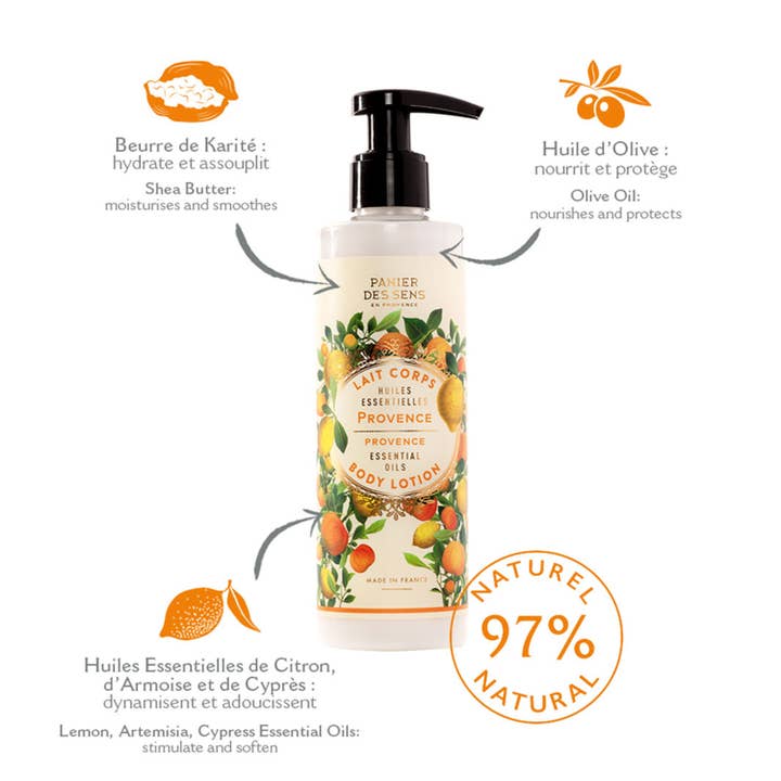 Panier Des Sens - Wholesale Body Cream/Lotion - Body Milk 250ml | Provence1