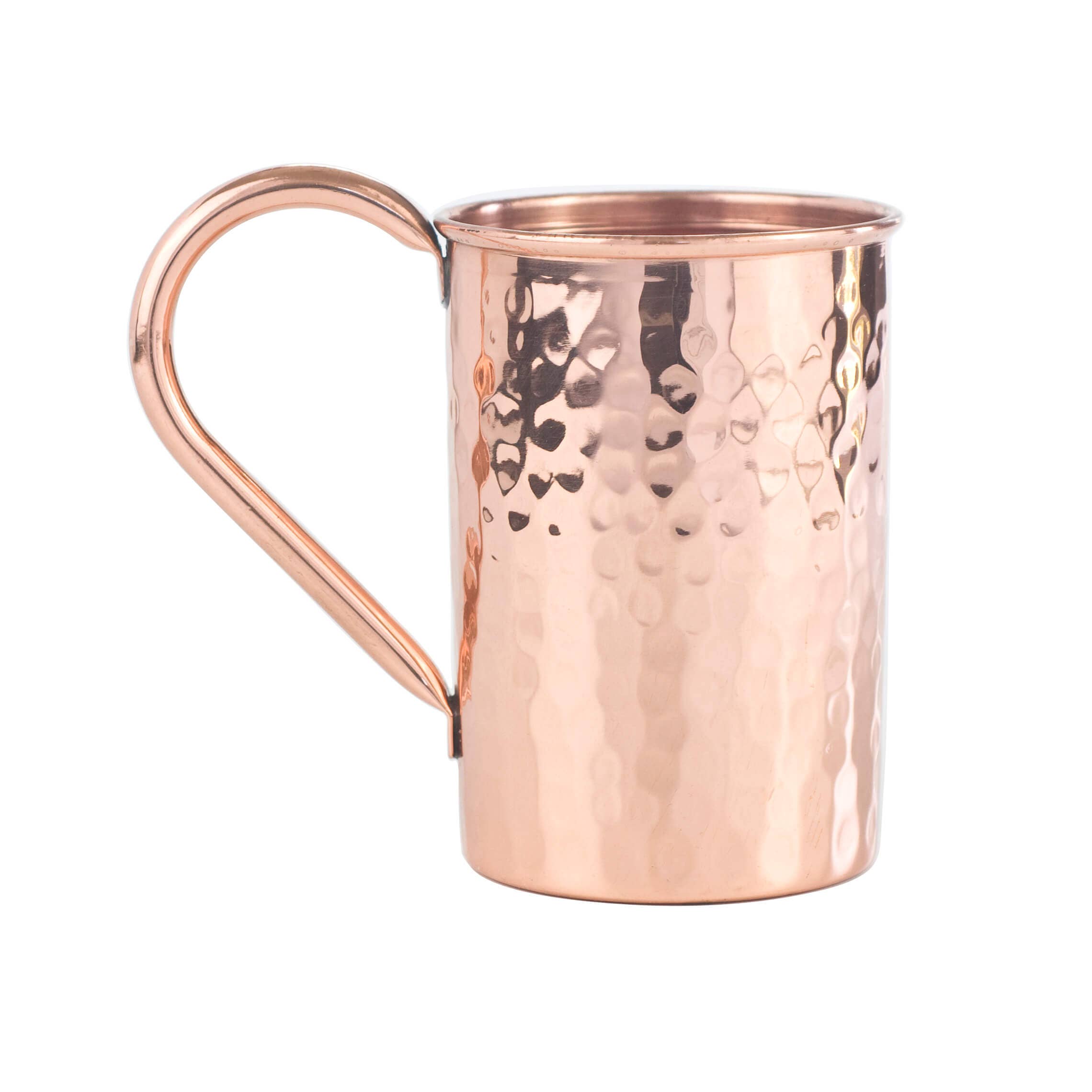 Solid Copper Hammered Mule Mug - Bull In China