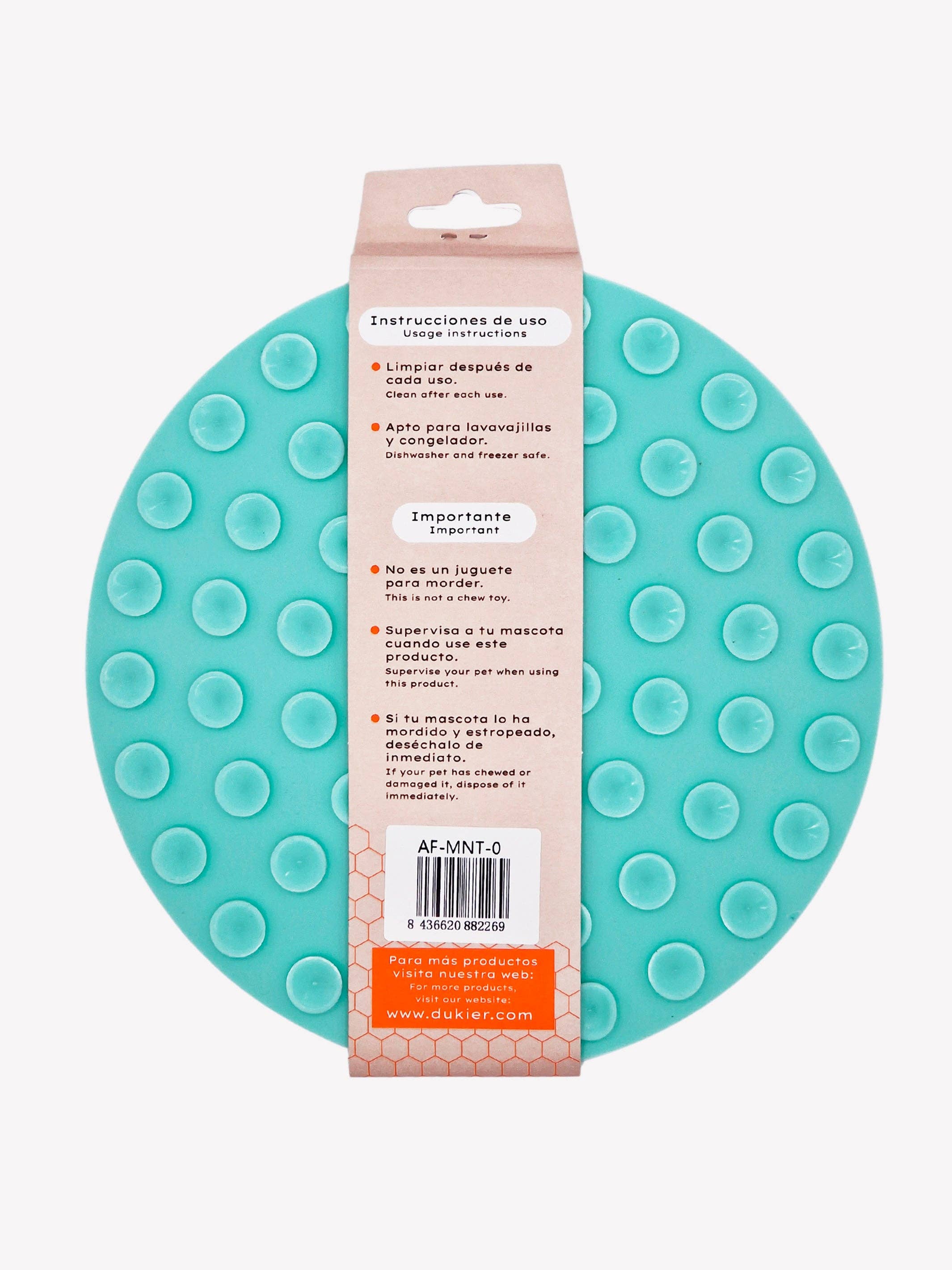 Dukier - Wholesale Pet Food Mat - Dog - DOG LICK MAT MINT2