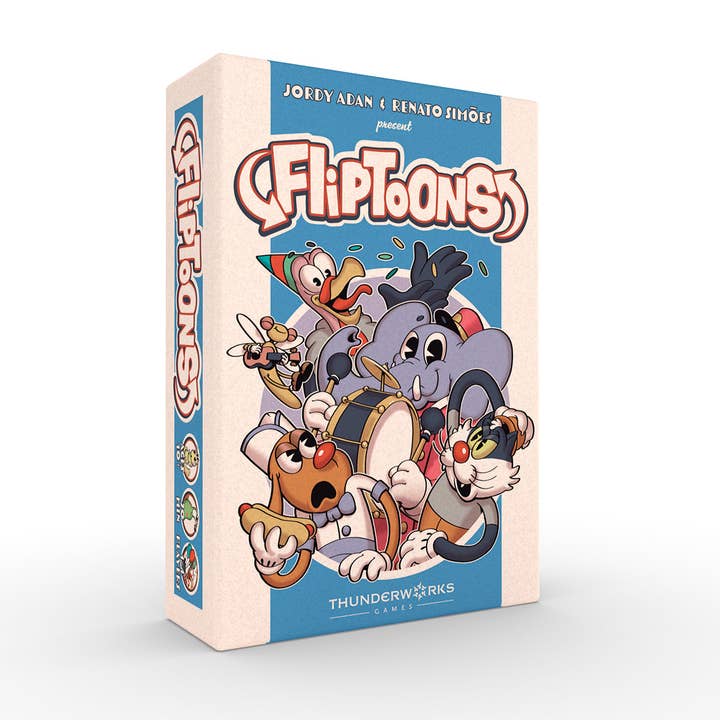 Fliptoons for wholesale by Thunderworks Games