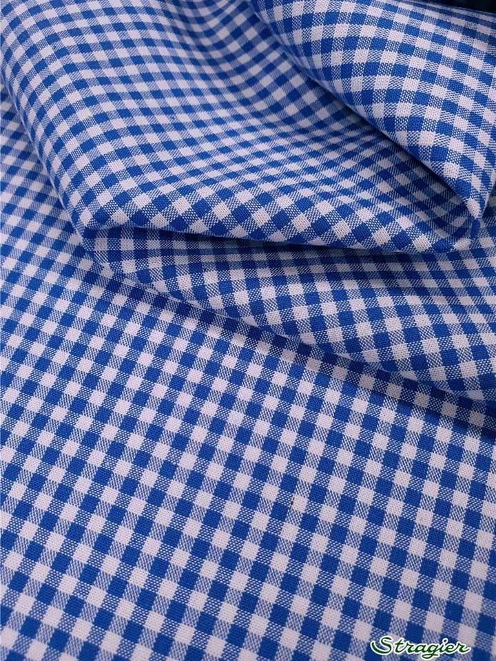 Oceanblå vichy badedragt for engroshandel hos MATHOLIE