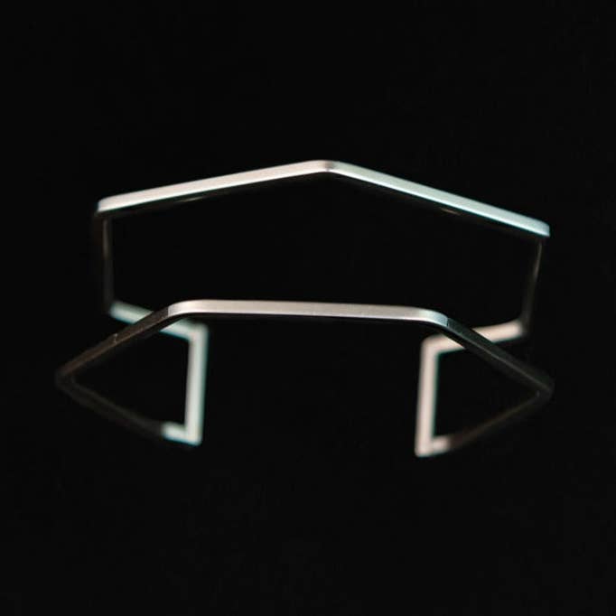 Olivia Cuff in Silver for wholesale by Steward & James