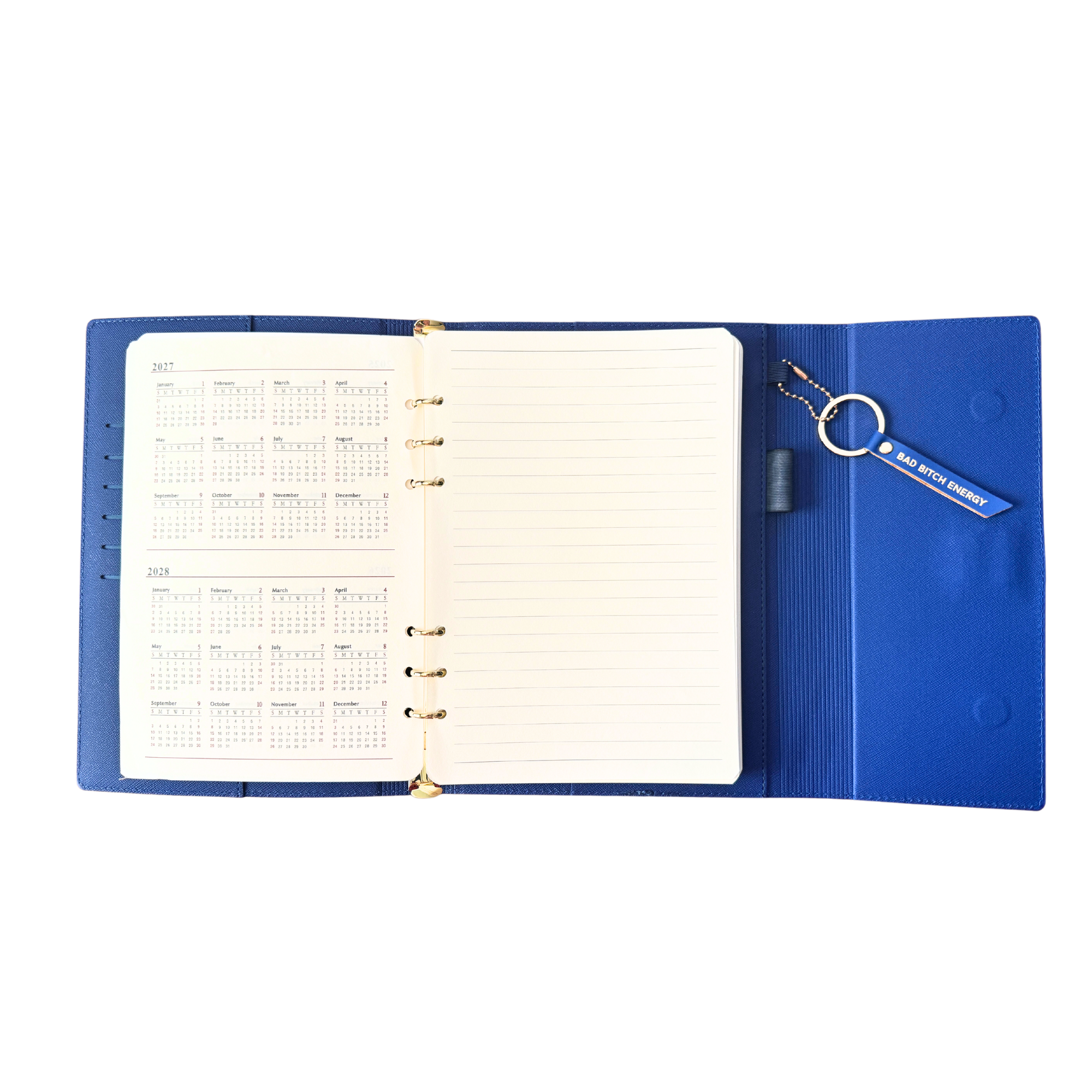 FUN CLUB – Engroshandel Dagbog – Bad Bitch Energy Vegansk Læder Journal Folio3