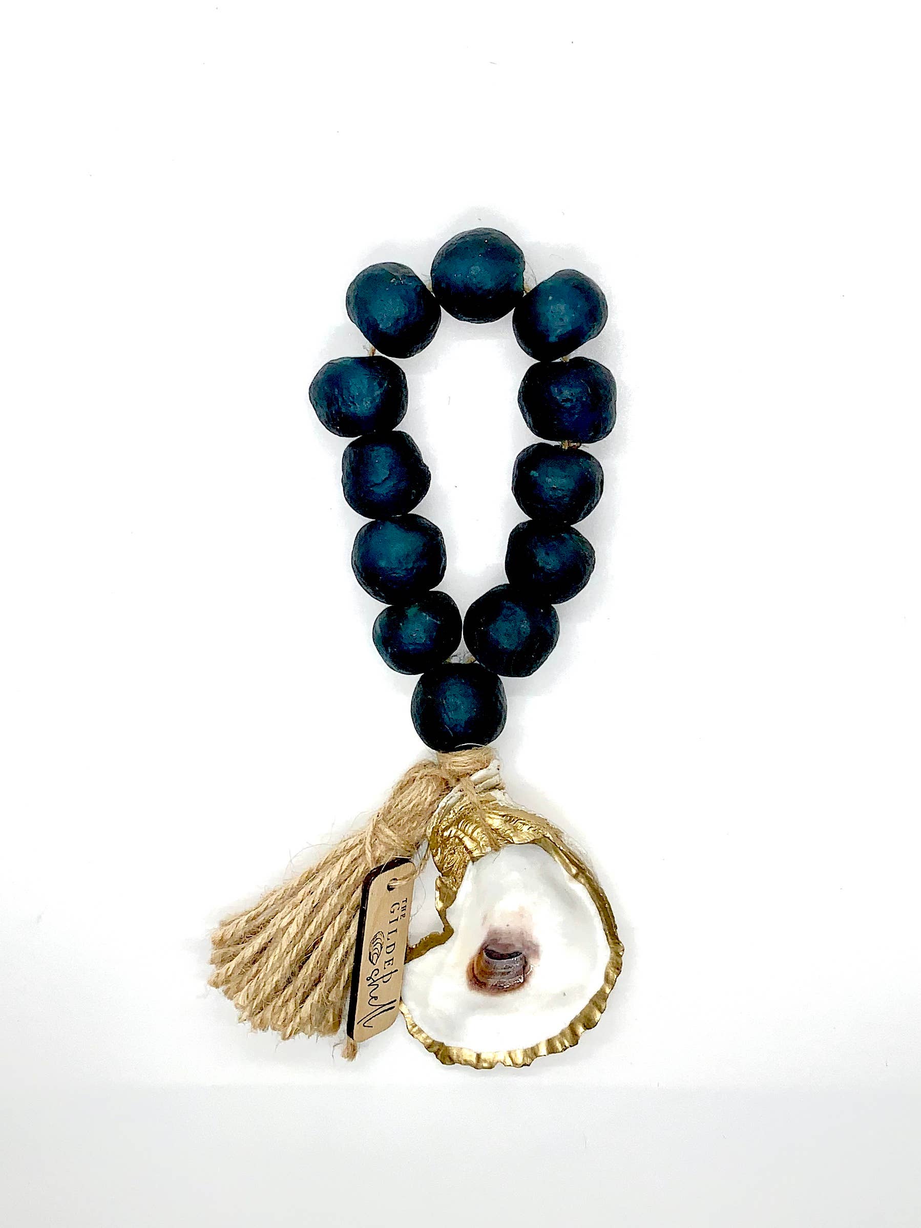 The Gilded Shell - Wholesale Decorative Tabletop Object - The Tide Pool - Sea Glass7