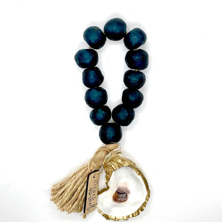 The Gilded Shell - Wholesale Decorative Tabletop Object - The Tide Pool - Sea Glass7