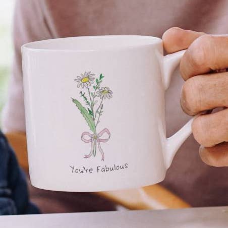 You're Fabulous Daisy  Mug for wholesale by This is Nessie
