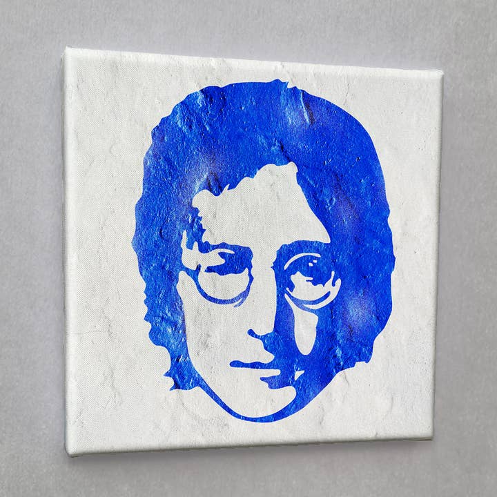 #01044 Lennon Street Art op canvas voor wholesale door Eicie