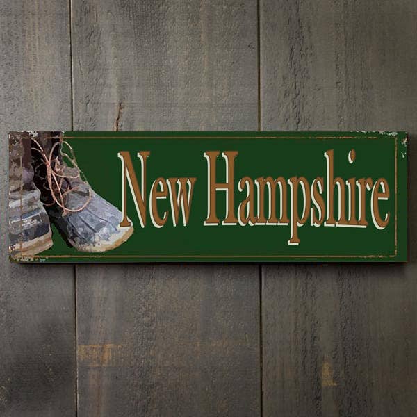 S166- Boots Sign With Tan Text for wholesale by Paint The Town